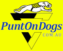PuntOnDogs.com.au greyhound betting square logo